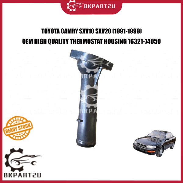 TOYOTA CAMRY SXV10 SXV20 (1991-1999) THERMOSTAT HOUSING PLASTIC MADE BY OEM 16321-74050