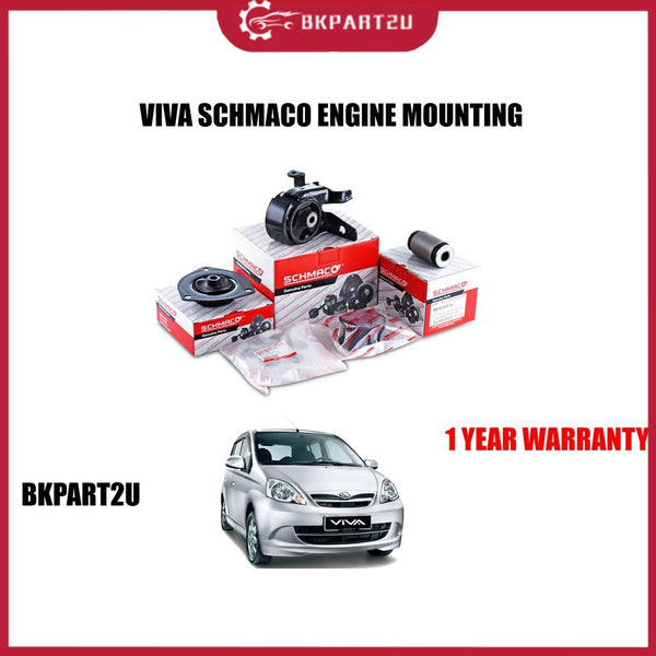 SCHMACO ENGINE MOUNTING KIT SET PERODUA VIVA(3PCS IN 1 SET) - 1 YEAR WARRANTY