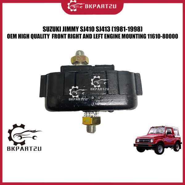 SUZUKI JIMNY JIMMY SJ410 SJ413 (1981-1998) ENGINE MOUNTING FRONT RIGHT OR LEFT OEM 11610-80000