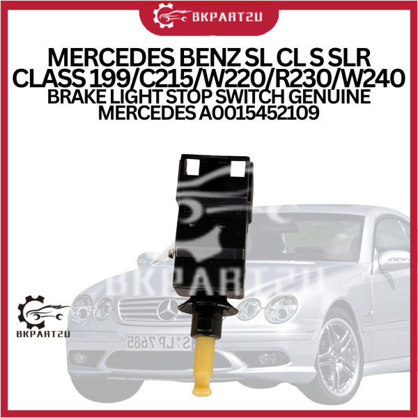 MERCEDES BENZ SL CL S SLR CLASS 199/C215/W220/R230/W240 BRAKE LIGHT STOP SWITCH GENUINE MERCEDES A0015452109