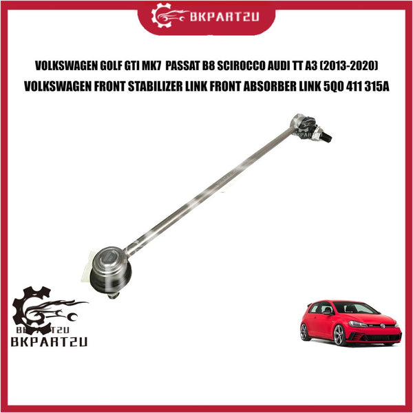 VW GOLF GTI MK7 PASSAT B8 SCIROCCO AUDI TT A3 2013-2020 FRONT ABSORBER LINK MADE BY OEM 5Q0 411 315A