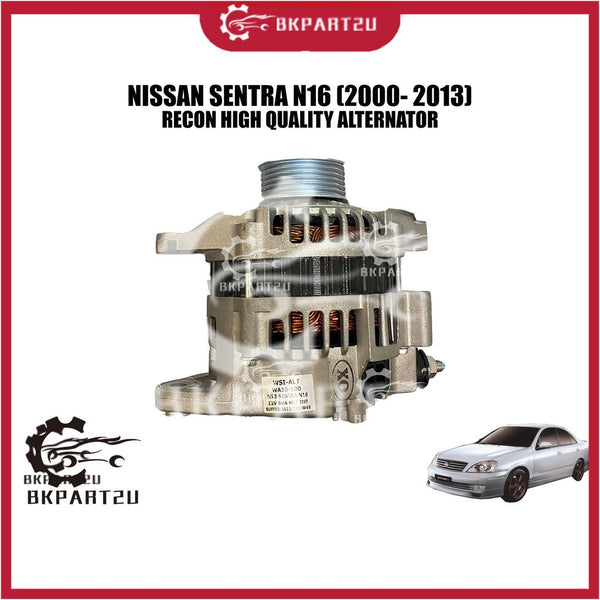 Nissan Sentra N16 (2000- 2013) Alternator Recon Old Stock 3 month Warranty