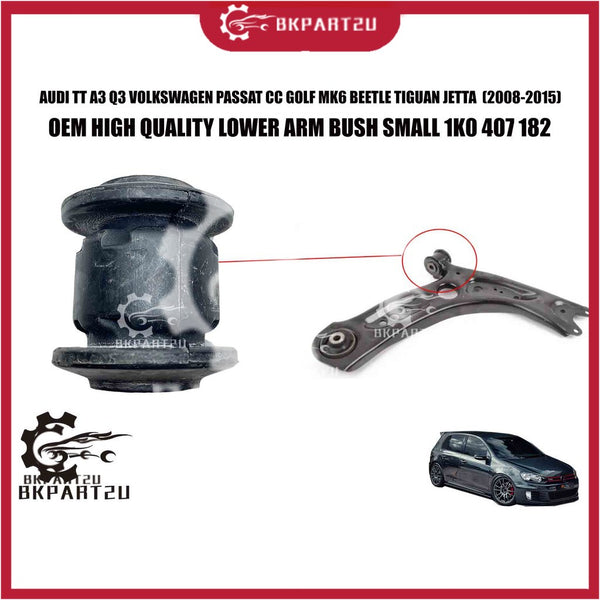 AUDI TT A3 Q3 PASSAT CC GOLF MK6 BEETLE TIGUAN JETTA 2008-2015 FRONT LOWER ARM BUSH SMALL 1K0407182