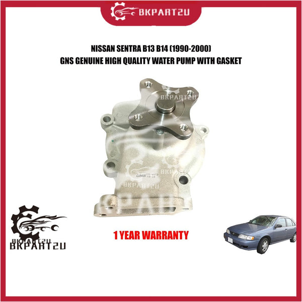 NISSAN SENTRA B13 B14 (1990-2000) GNS WATER PUMP WITH GASKET WP-N42-Y 1 YEAR WARRATY