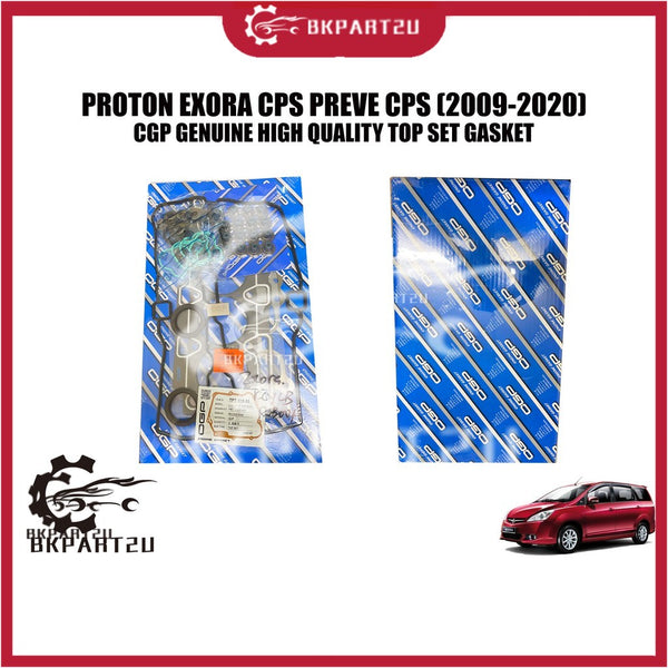PROTON EXORA CPS PREVE (2009-2020) TOP OVERHAUL GASKET KIT VALVE COVER BUSH SEAL ONE SET MADE CGP