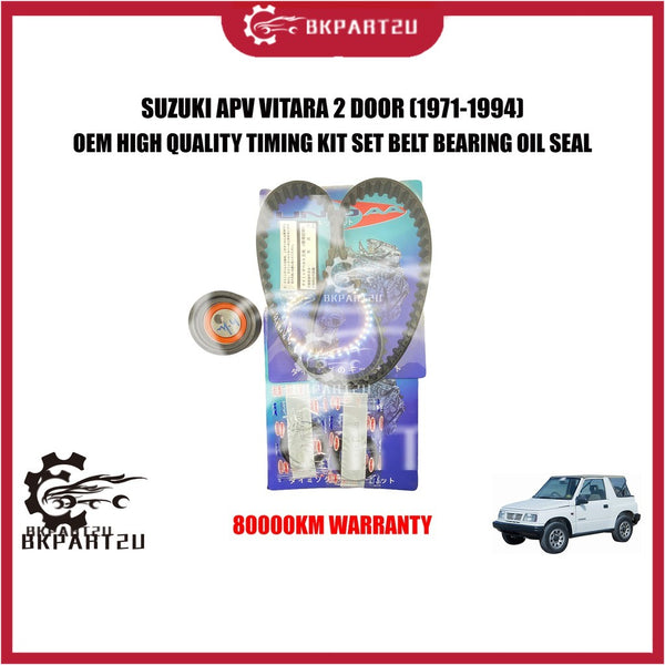 Suzuki Apv Vitara 2 Door (1971-1994) Timing Kit Set Belt Bearing Oil Seal Made By Oem 80000km Warranty 95x19