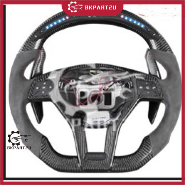 MERCEDES-BENZ E-CLASS C-CLASS (2009-2016) STEERING WHEEL WITH CARBON FIBER WITH REAL CORBON FIBER FULL CUSTOMISE