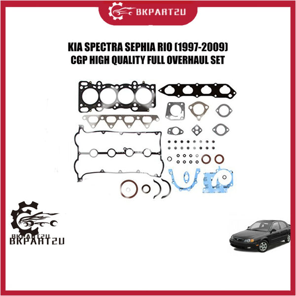 KIA SPECTRA SEPHIA RIO 1.5 OLD MODEL (1997-2009) OVERHAUL SET FULL SET MADE BY CGP ONE SET