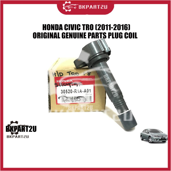 HONDA GENUINE PLUG COIL IGNITION COIL FOR HONDA CIVIC TRO 1.8 VTEC (2011-2016)  GENUINE PART ORIGINAL 30520-R1A-A01
