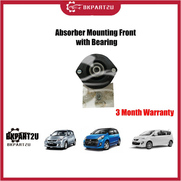 MYVI / ALZA / KELISA / KENARI/ VIVA / KANCIL FRONT ABSORBER MOUNTING TCA 1SET 2PCS(WARRANTY 3 MONTH) WITH WASHER