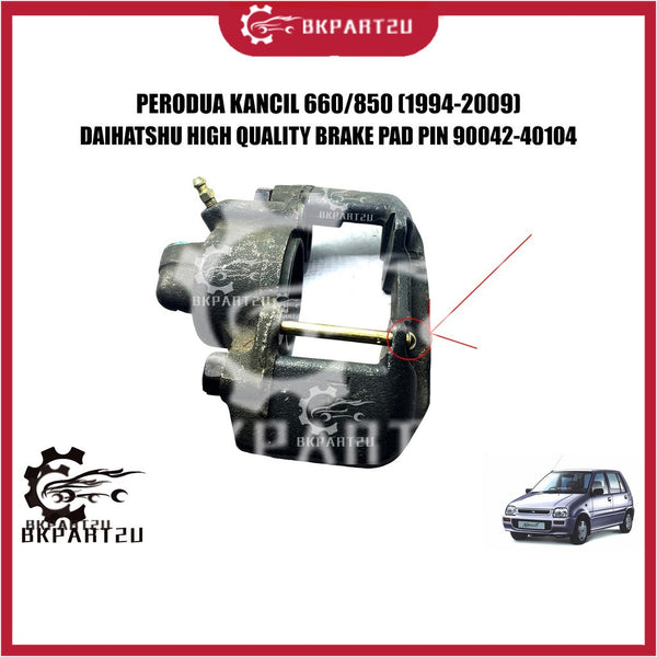 PERODUA KANCIL 660/850 (1994-2009) BRAKE PAD PIN CALIPER PIN MADE BY DAIHATSU 90042-40104