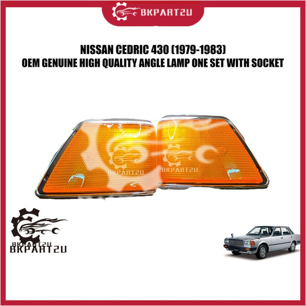 Nissan Cedric 430  Y30 (1979-1983) Signal Lamp Lampu Signal Angle Lamp Made By Oem One Set Kiri Kanan Left Right