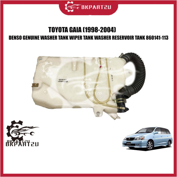 Toyota Gaia Ipsum (1998-2004) Washer Tank Wiper Tank Washer Reservoir Tank With Motor And Hose Made By Denso 860141-113