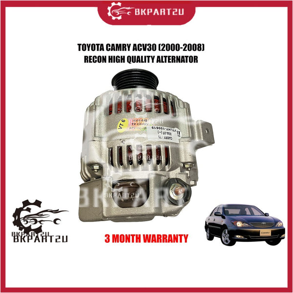 Toyota Camry Acv30 31 (2000-2008) Alternator Made By Recon 3 Month Warranty