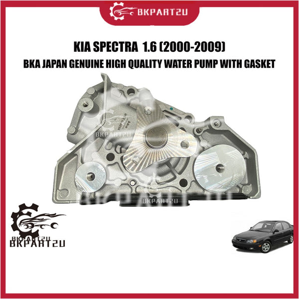 Kia Spectra 1.6 (2000-2009) Water Pump With Gasket And Oring Made By Bka Japan 25100-2X200