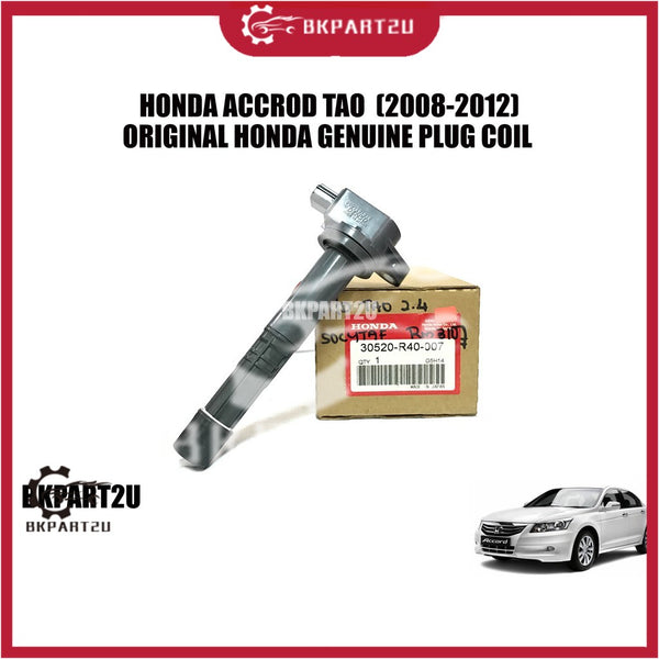 HONDA GENUINE PLUG COIL IGNITION COIL FOR HONDA ACCORD 2.4 TAO  (2008-2012) VTEC GENUINE PART ORIGINAL