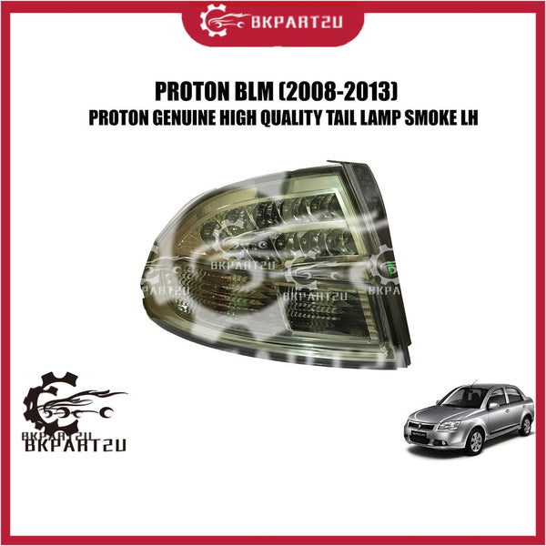 PROTON BLM FL FLX (2008-2013) LAMPU BELAKANG  PROTON GENUINE HIGH QUALITY TAIL LAMP SMOKE LH ORI PROTON PW951293