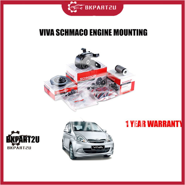 SCHMACO ENGINE MOUNTING KIT SET PERODUA VIVA(3PCS IN 1 SET) - 1 YEAR WARRANTY