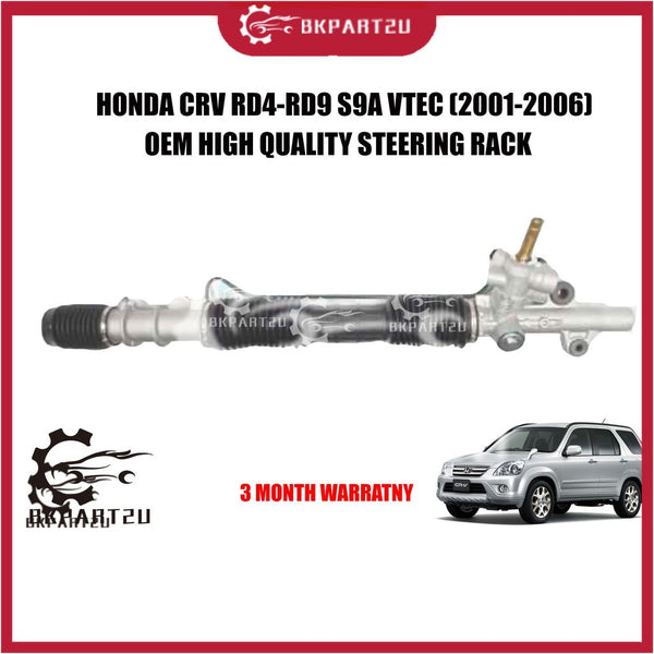 Honda Crv Rd4-rd9 S9a Vtec (2001-2006) Steering Rack Made By Oem Brand New Baru 3 Month Warranty
