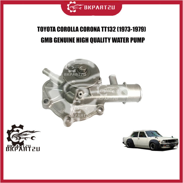 TOYOTA COROLLA CORONA TT132 (1973-1979) WATER PUMP WITH GASKET MADE BY npw GWT-37A 16110-18010