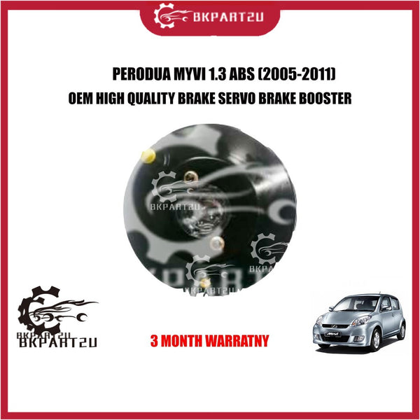 Perodua Myvi 1.3 Abs (2005-2011) Brake Booster Brake Servo Pump Made By Oem 3 Month Warranty
