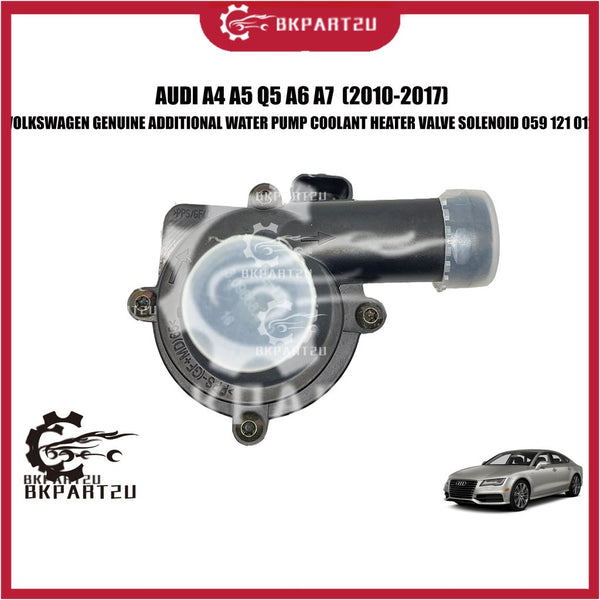 Audi A4 A5 Q5 A6 A7  (2010-2017) Additional Water Pump Coolant Heater Valve Solenoid 059 121 012