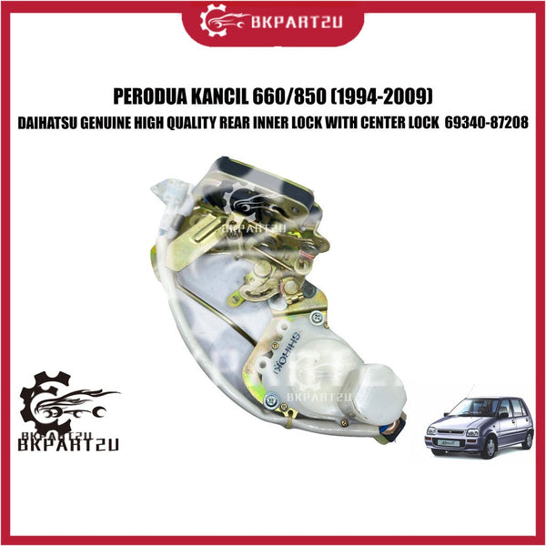 Perodua Kancil 660/850 L2s L2 Japan Spec (1994-2009) Rear Inner Lock With Center Lock Made By Daihatsu 69340-87208