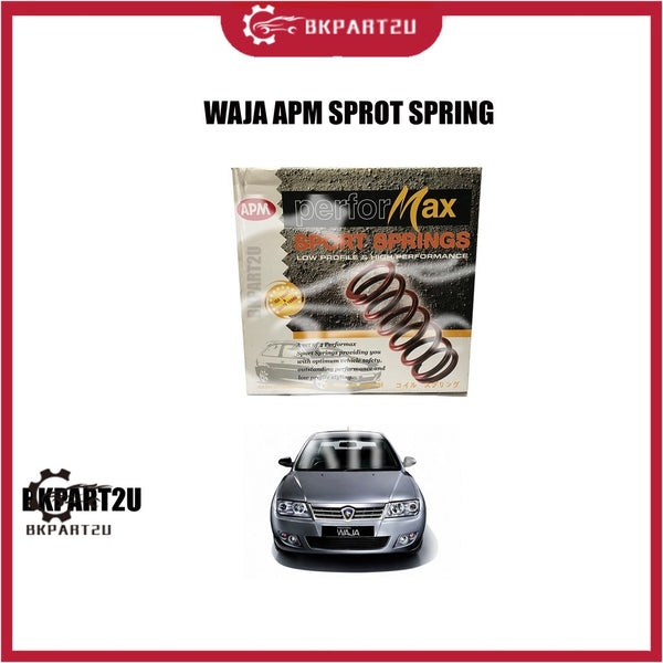PROTON WAJA 1.6/1.8 SPORT SPRING APM PERFORMAX HIGH QUALITY SPORT LOWERED COIL SPRINGS ONE SET=4PCS !!