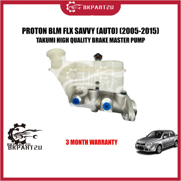 Proton Blm Flx Savvy Auto (2005-2015) Brake Master Pump Cylinder  Made By Takumi 3 Month Warranty