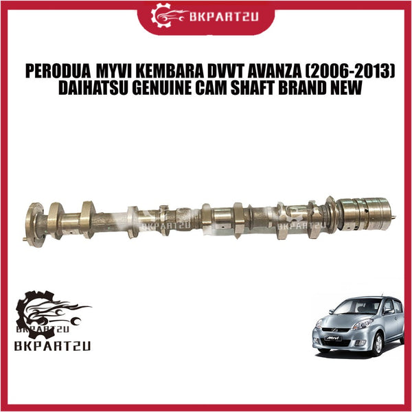 Perodua Myvi Kembara Dvvt Avanza K3 Engine (2006-2013) Cam Shaft Exhaust Made By Daihatsu Genuine