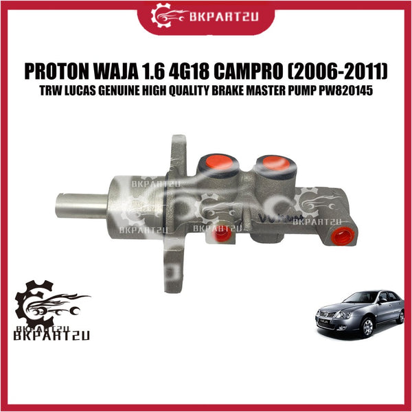 Proton Waja 1.6 4g18 Campro (2006-2011) Brake Master Pump Made By Trw Lucas Proton Genuine PW820145 72066043
