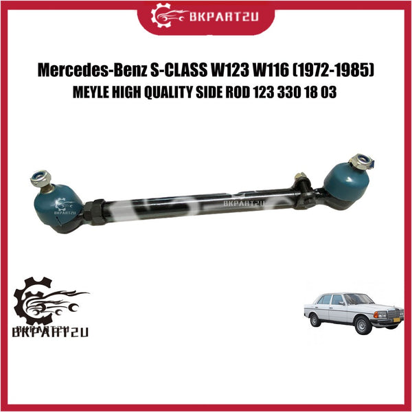 Mercedes-benz S-class W123 W116 (1972-1985) Steering Side Rod Made By euro 123 330 18 03