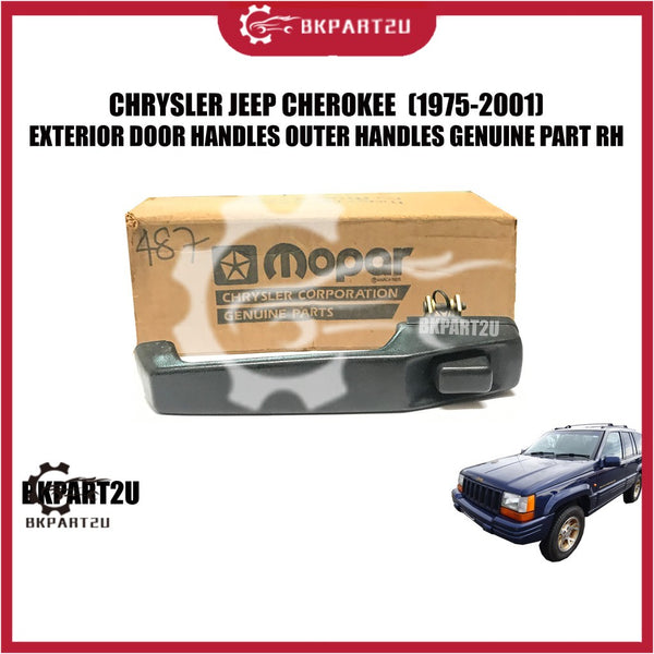 [Delivery on 48 hours] CHRYSLER JEEP CHEROKEE (1975-2001) EXTERIOR DOOR HANDLES OUTER HANDLE RH GENUINE PART MOPAR
