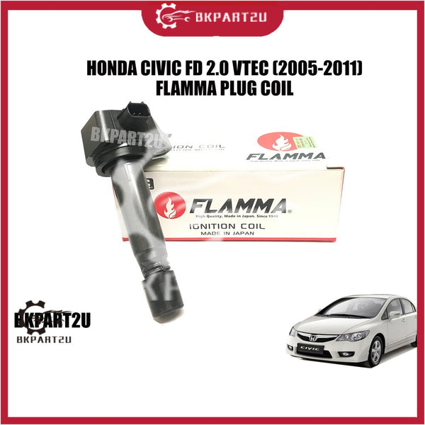 HONDA CIVIC FD,SNA 2.0, HONDA ACCORD TAO 2.0, HONDA CRV SWA 2.0 FLAMMA PLUG COIL MAKE IN JAPAN WANRRANTY  3MONTH