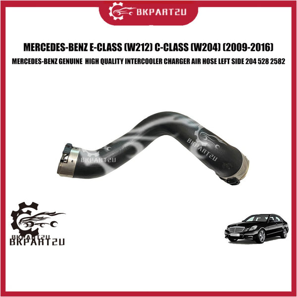 MERCEDES-BENZ E-CLASS W212 C-CLASS W204 (2009-2016) INTERCOOLER CHARGER AIR HOSE LEFT MERCEDES-BENZ ORI 204 528 25 28