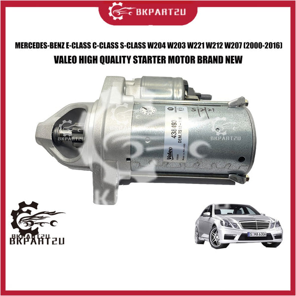 MERCEDES-BENZ E-CLASS C-CLASS S-CLASS W204 W203 W221 W212 W207 (2000-2016) STARTER MOTOR VALEO BRAND NEW A 005 151 39 01