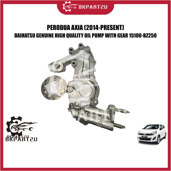 Perodua Axia 9mm (2014-present) Oil Pump With Gear Made By Daihatsu 15100-BZ250