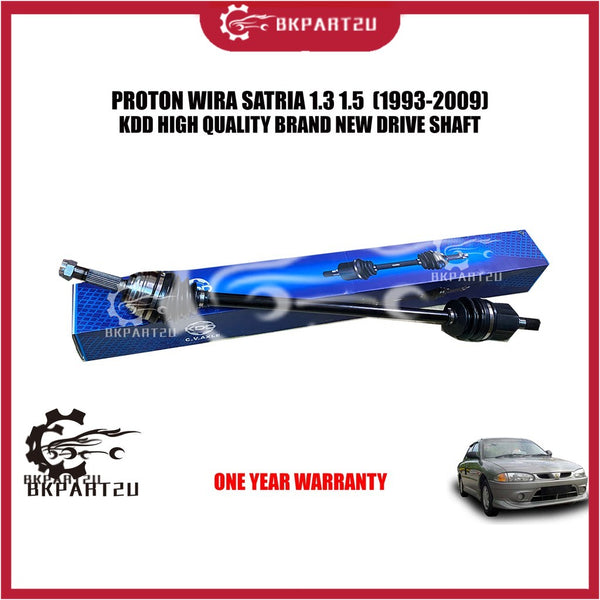 Proton Wira Satria 1.3 1.5 (1993-2009) Drive Shaft Panjang Pende Rh (Kanan) Lh (Kiri) One Year Warranty Satu Tahun