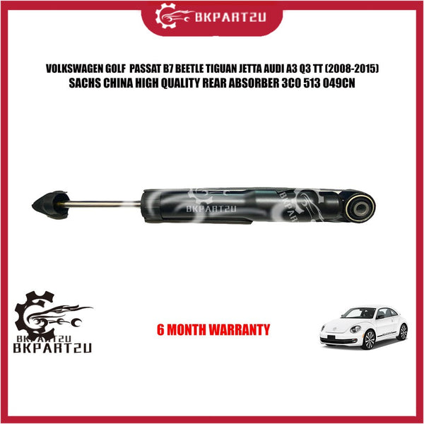 Volkswagen Golf Passat B7 Beetle Tiguan Jetta Audi Q3 2008-2015 Rear Absorber Belakang 3C0 513 049CN
