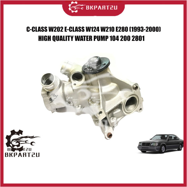 MERCEDES-BENZ C-CLASS W202 C280  E-CLASS W124 W210 E280 (1993-2000) WATER PUMP WITH GASKET  104 200 2801