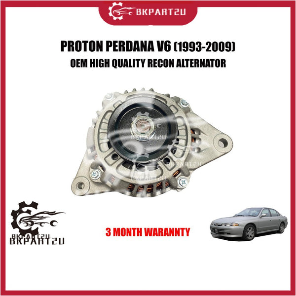 PROTON PERDANA V6 (1993-2009) ALTERNATOR E54 6A12 90A MADE MY OEM RECON 3 MONTH WARRANTY