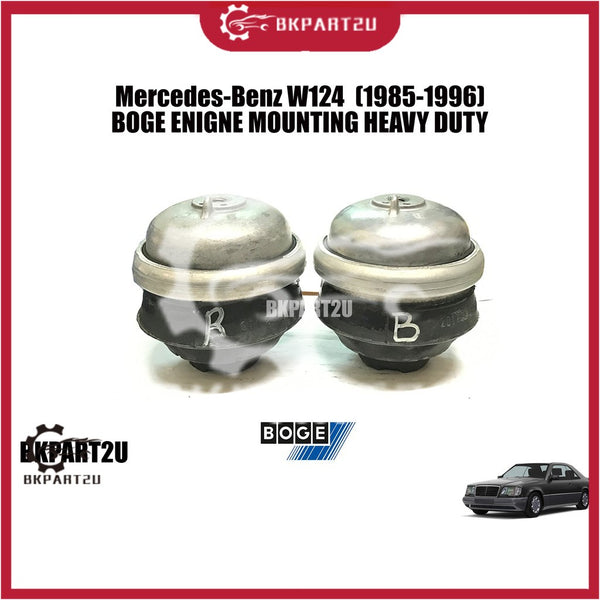 MERCEDES W124  LEFT OR RIGHT ENGINE MOUNTING BOGE (1985-1996) MADE IN GERMANY HIGH QUALITY  HEAVY DUTY WITH QUALIY