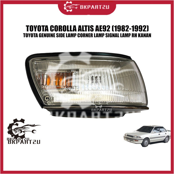 TOYOTA COROLLA ALTIS AE92 (1982-1992) Side Lamp Corner Lamp Signal Lamp Signal Lampu RH KANAN Made By TOYOTA ORI