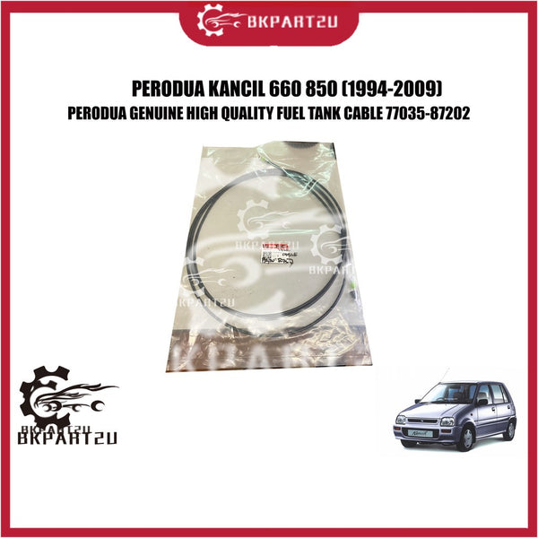 PERODUA KANCIL 660 850 (1994-2009) FUEL TANK CABLE FUEL LID  PETROL MADE BY PERODUA GENUINE  ORIGINAL 77035-87202
