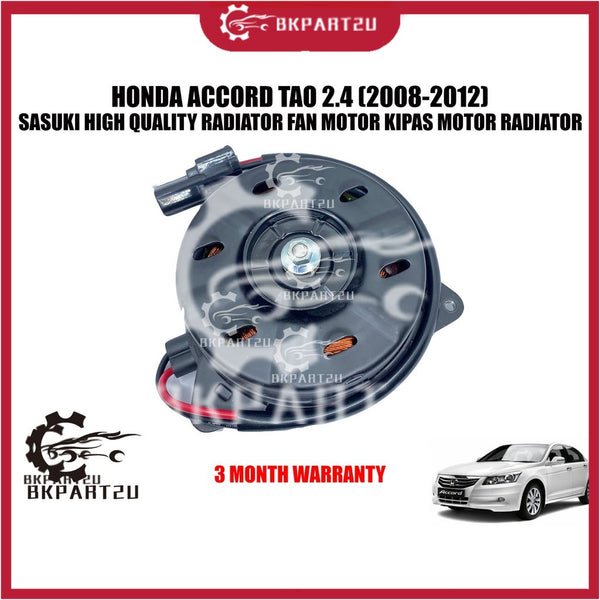 HONDA ACCORD TAO 2.4 (2008-2012) Radiator Fan Motor Kipas Motor Sasuki 3 Month Warranty 168000-8670 DENSO TYPE
