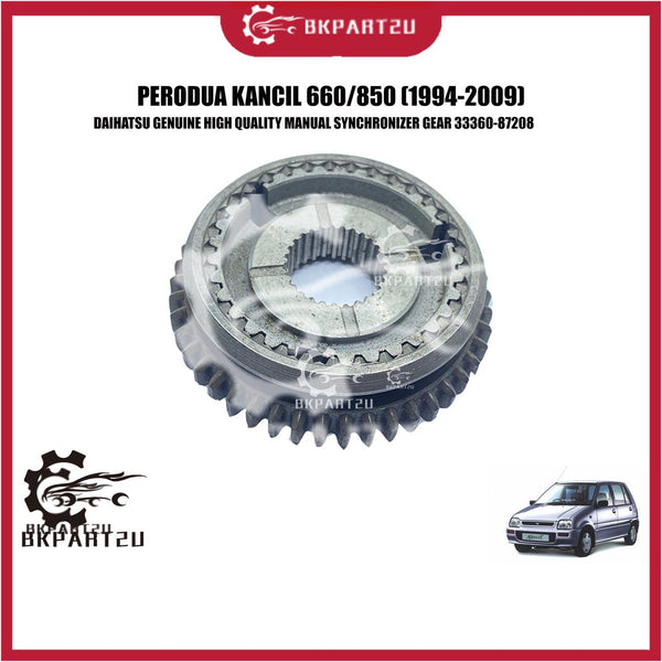 PERODUA KANCIL 660/850 (1994-2009) MANUAL SYNCHRONIZER GEAR MANUAL GEAR BOX MADE BY DAIHATSU 33360-87208