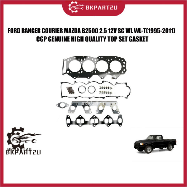 FORD RANGER COURIER MAZDA B2500 2.5 12V SINGAL CAM WL WL-T 1995-2011 TOP OVERHAUL SET GASKET CARBON
