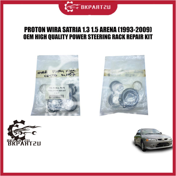 PROTON WIRA SATRIA 1.3 1.5 ARENA WAJA (1993-2009) POWER STEERING RACK REPAIR KIT OEM ONE SET