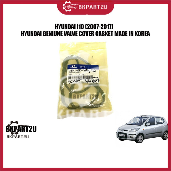 HYUNDAI I10 (2007-2017) HYUNDAI GENUINE VALVE COVER GASKET MADE IN KOREA 22441 02230