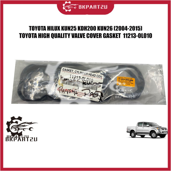Toyota Hilux Kun25 Kdh200 Kun26 (2004-2015) Valve Cover Gasket  Made By Toyota Genuine 11213-0L010